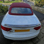 B Style Carbon Fibre Boot Spoiler for Audi B8 B8.5 A5 S5 Convertible 07-16