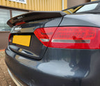 B Style Carbon Fibre Boot Spoiler for Audi B8 B8.5 A5 S5 Convertible 07-16