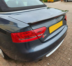 B Style Carbon Fibre Boot Spoiler for Audi B8 B8.5 A5 S5 Convertible 07-16