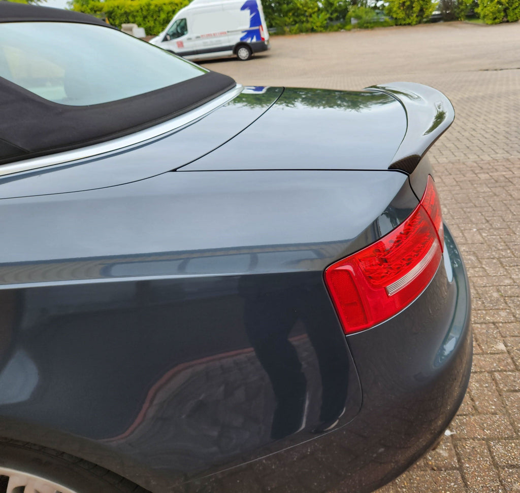 B Style Carbon Fibre Boot Spoiler for Audi B8 B8.5 A5 S5 Convertible 07-16