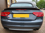 B Style Carbon Fibre Boot Spoiler for Audi B8 B8.5 A5 S5 Convertible 07-16