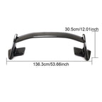 BR Style Carbon Fibre Boot Spoiler for Toyota GT86 12-20