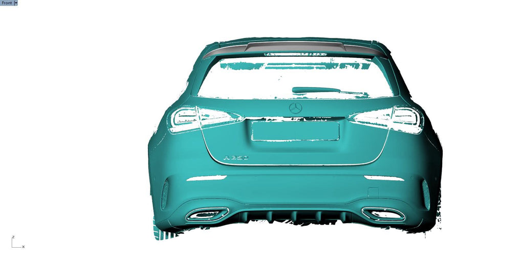 Brabus Style Carbon Fibre Roof Spoiler for Mercedes Benz W177 A Class Hatchback 18-Present