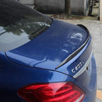 C63 Style Carbon Fibre Boot Spoiler for Mercedes Benz W205 C Class Saloon 15-21