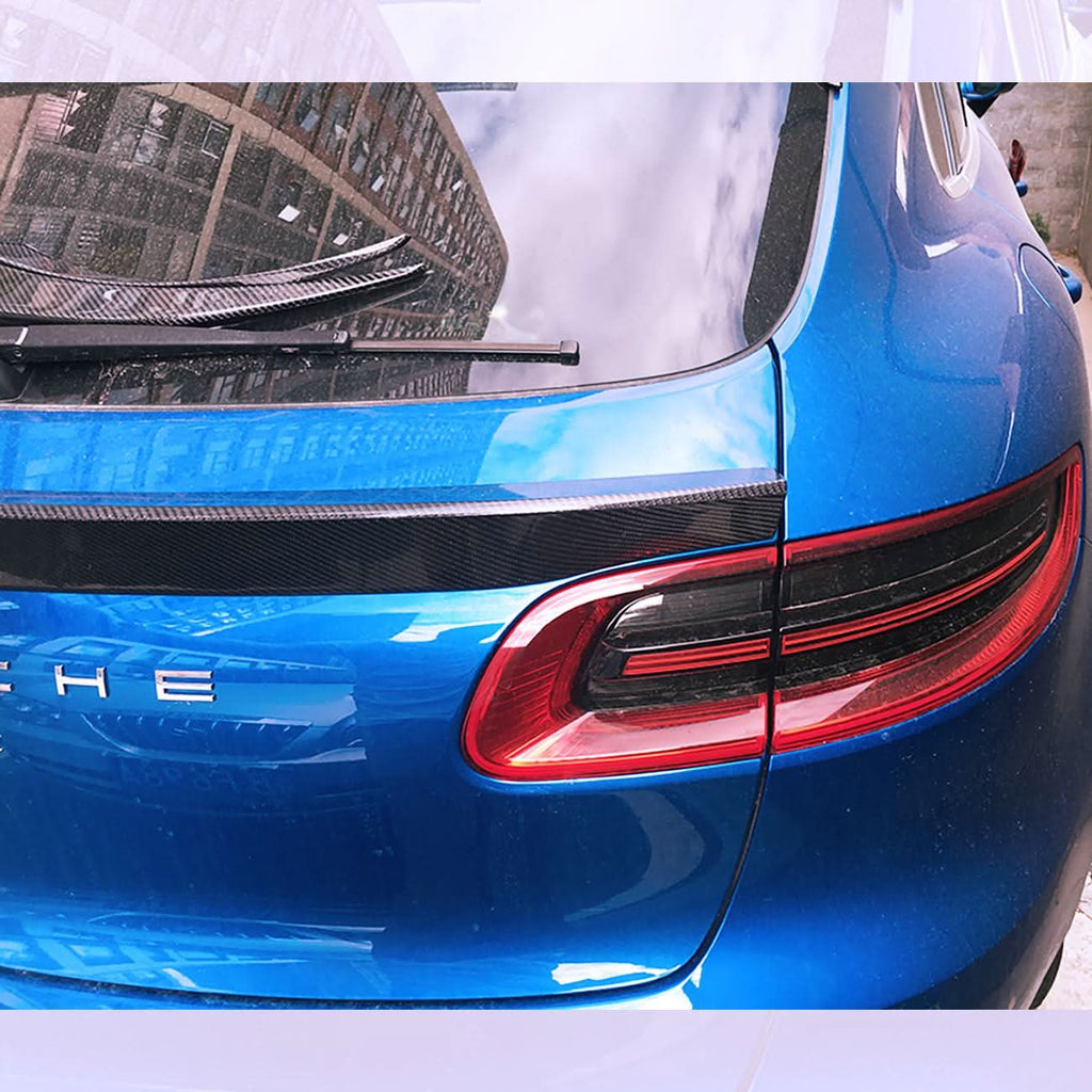 CF Style Carbon Fibre Mid Spoiler for Porsche Macan 14-20