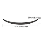 CS Style Carbon Fibre Boot Spoiler for BMW 4 Series F32 Coupe 14-20