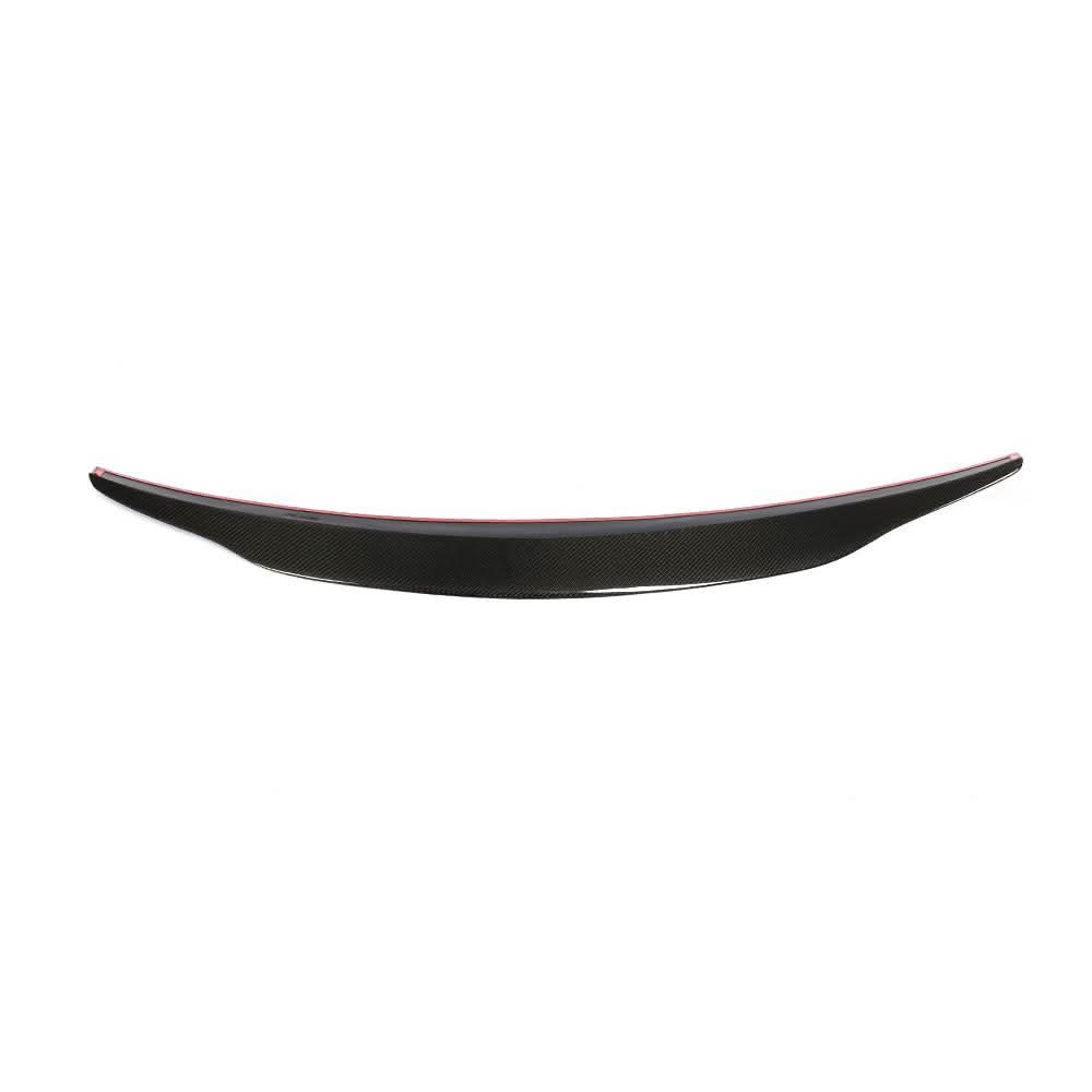 CS Style Carbon Fibre Boot Spoiler for Mercedes Benz W204 C Class Saloon 07-14