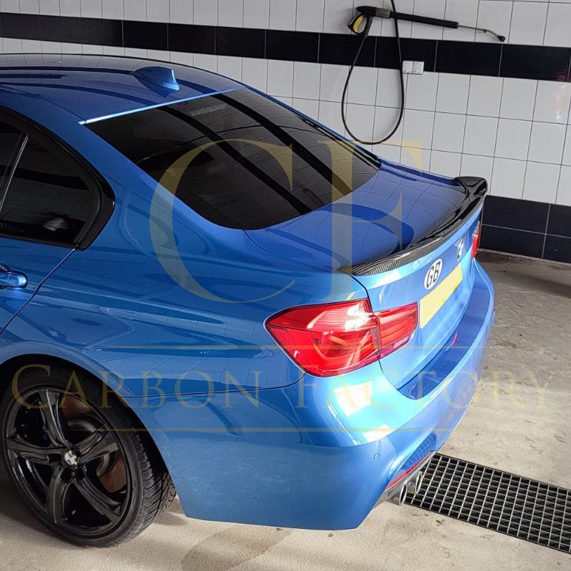 CS Style Pre-Preg Carbon Fibre Boot Spoiler for BMW 3 Series F30 F80 Saloon inc M3 13-18