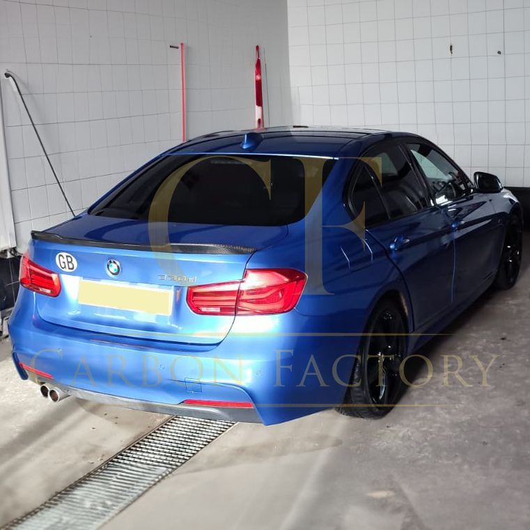 CS Style Pre-Preg Carbon Fibre Boot Spoiler for BMW 3 Series F30 F80 Saloon inc M3 13-18