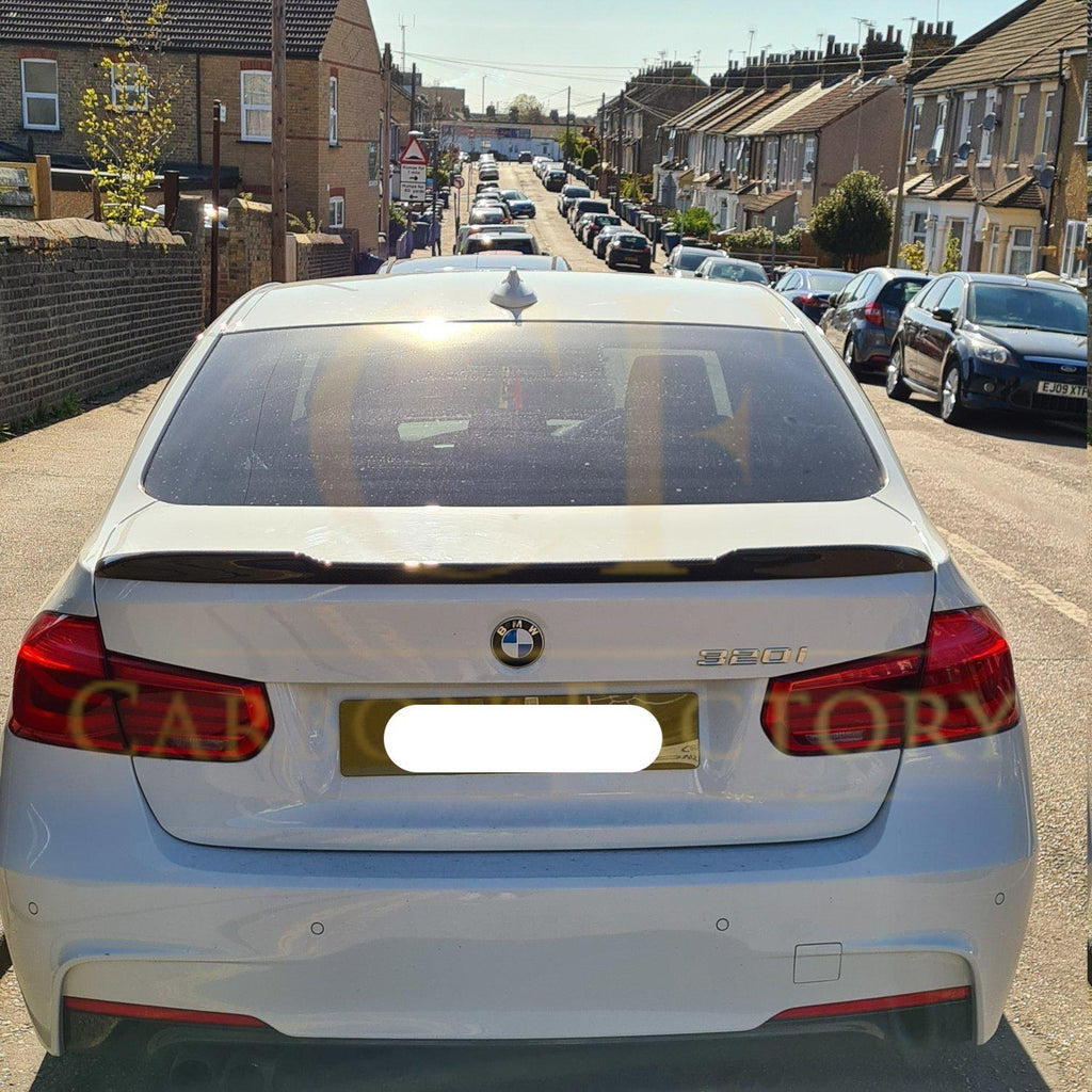 CS Style Pre-Preg Carbon Fibre Boot Spoiler for BMW 3 Series F30 F80 Saloon inc M3 13-18
