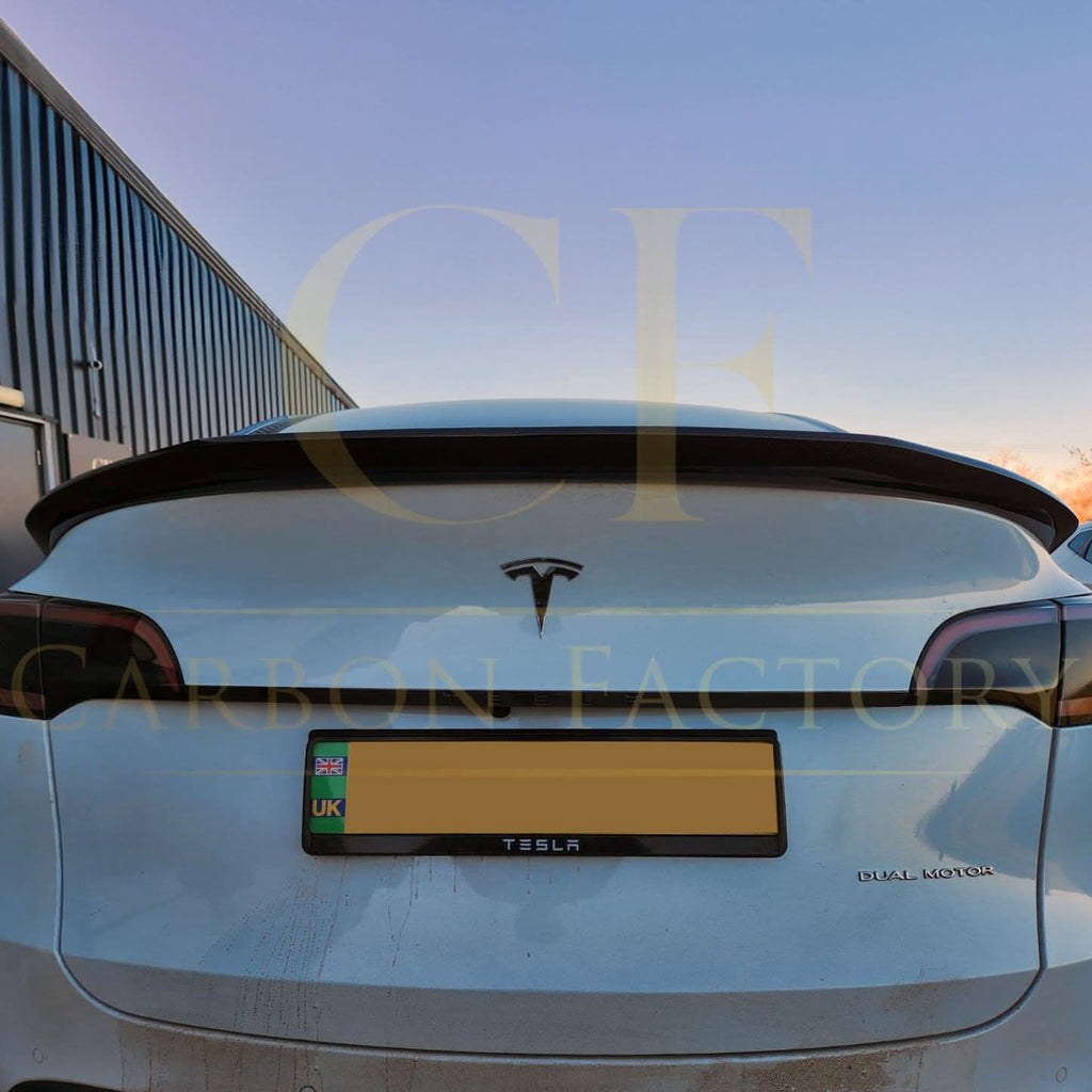 DS Style Carbon Fibre Rear Spoiler for Tesla Model Y 19-23