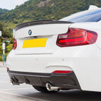 Exotics Style Carbon Fibre Boot Spoiler for BMW 2 Series F22 F87 M2 13-21
