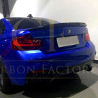Exotics Style Carbon Fibre Boot Spoiler for BMW 2 Series F22 F87 M2 13-21
