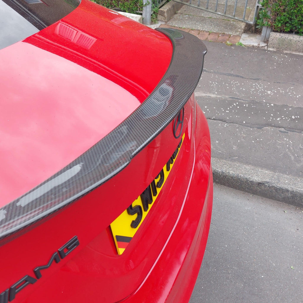 FD Style Carbon Fibre Boot Spoiler for Mercedes Benz W117 CLA 13-19