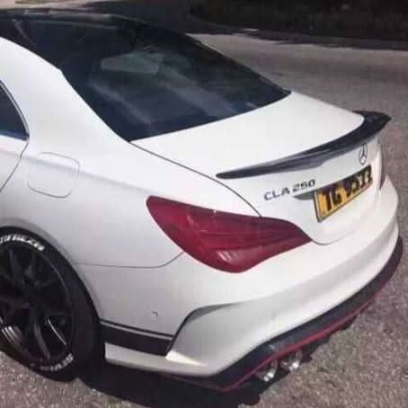 FD Style Carbon Fibre Boot Spoiler for Mercedes Benz W117 CLA 13-19