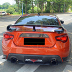 GTR Style Carbon Fibre Boot Spoiler for Toyota GT86 12-20