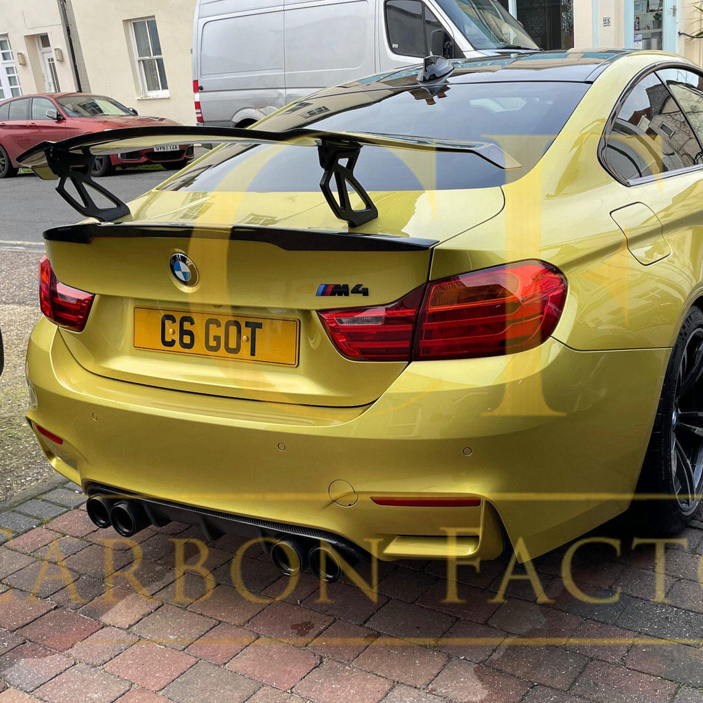 GTS V Style Carbon Fibre Boot Spoiler for BMW F80 M3 F82 F83 M4 14-20