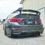 GTS V Style Carbon Fibre Boot Spoiler for BMW F80 M3 F82 F83 M4 14-20