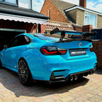 GTS2 Style Carbon Fibre GT Spoiler for BMW F80 M3 F82 F83 M4 14-20