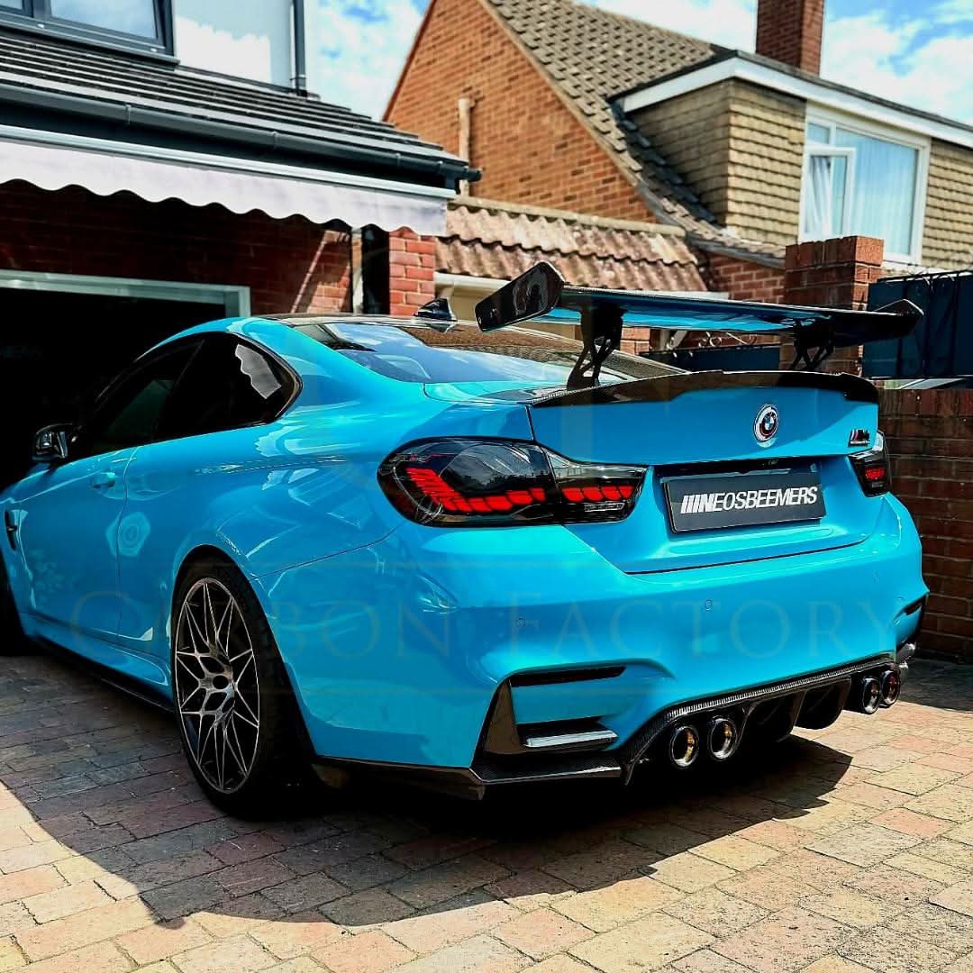 GTS2 Style Carbon Fibre GT Spoiler for BMW F80 M3 F82 F83 M4 14-20