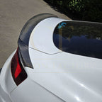 H Style Carbon Fibre Boot Spoiler for Audi B9 A5 S5 RS5 4 Door 17-24