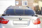H Style Carbon Fibre Boot Spoiler for BMW E71 X6 09-14