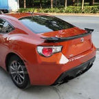 J Style Carbon Fibre Boot Spoiler for Toyota GT86 12-20