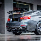 MAD Style Carbon Fibre Boot Spoiler for BMW F80 M3 F82 F83 M4 F87 M2 14-20