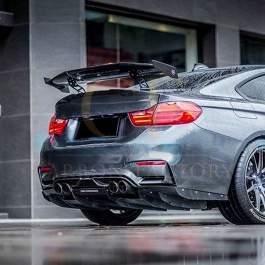 MAD Style Carbon Fibre Boot Spoiler for BMW F80 M3 F82 F83 M4 F87 M2 14-20