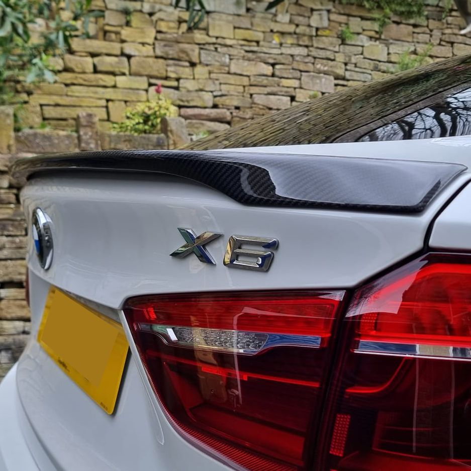 MP B Style Carbon Fibre Boot Spoiler for BMW F16 X6 F86 X6M 15-18