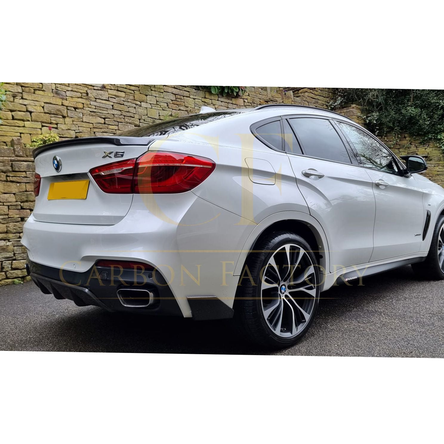 MP B Style Carbon Fibre Boot Spoiler for BMW F16 X6 F86 X6M 15-18