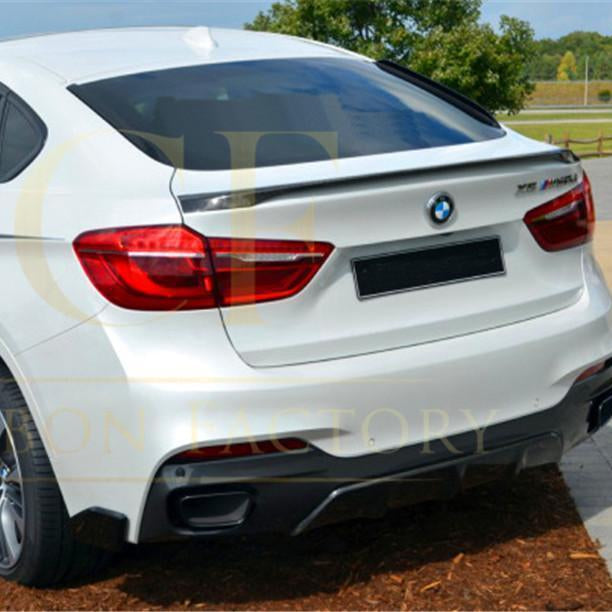 MP B Style Carbon Fibre Boot Spoiler for BMW F16 X6 F86 X6M 15-18
