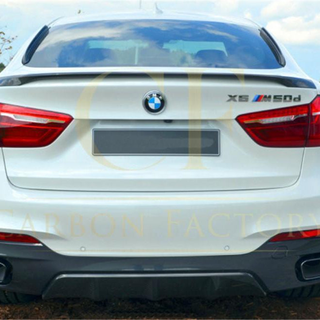 MP B Style Carbon Fibre Boot Spoiler for BMW F16 X6 F86 X6M 15-18
