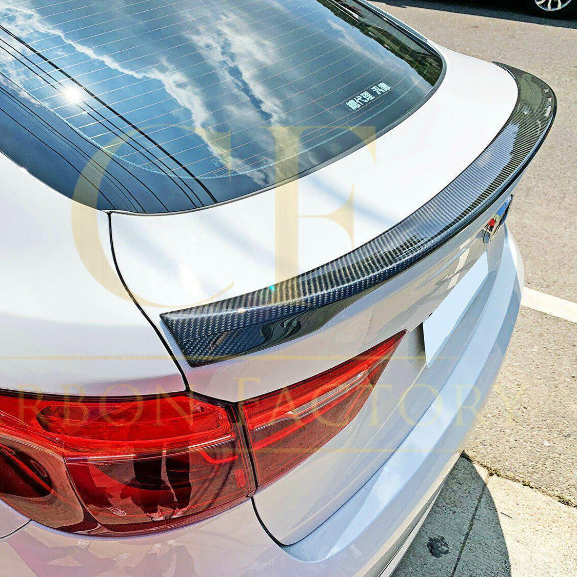 MP B Style Carbon Fibre Boot Spoiler for BMW F16 X6 F86 X6M 15-18