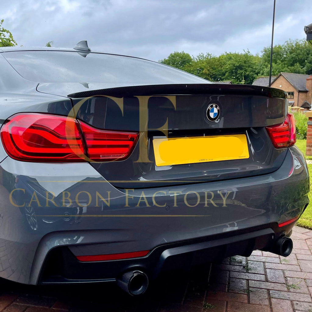 MP Style Carbon Fibre Boot Spoiler for BMW 4 Series F32 Coupe 14-20