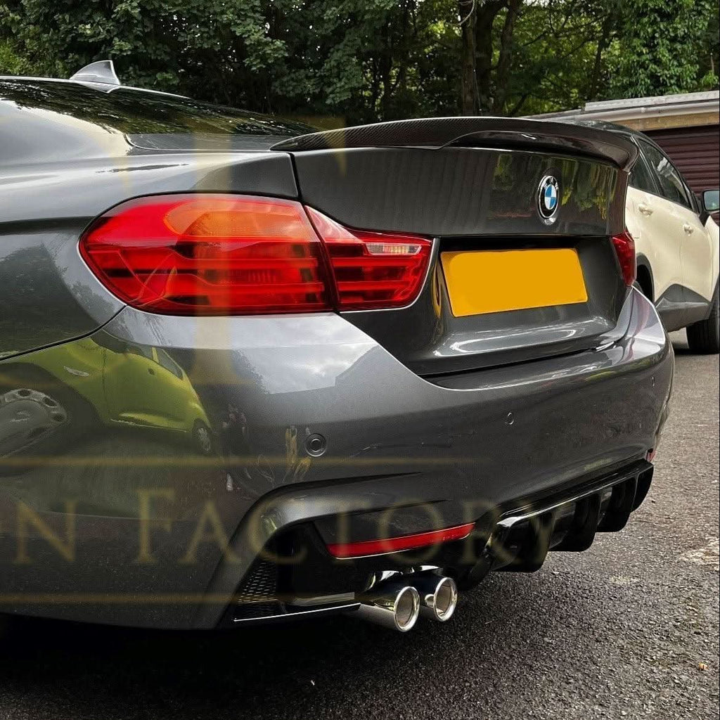 MP Style Carbon Fibre Boot Spoiler for BMW 4 Series F32 Coupe 14-20
