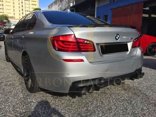 MP Style Carbon Fibre Boot Spoiler for BMW 5 Series F10 inc M5 10-17