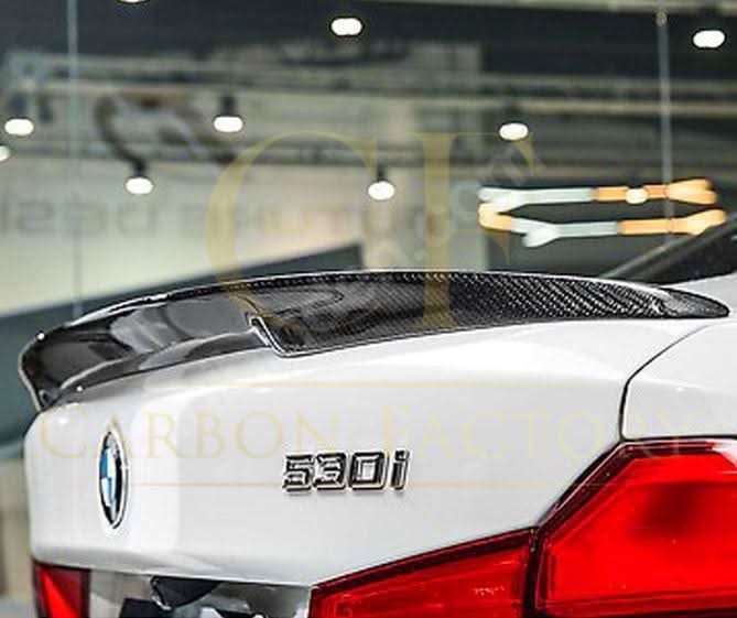 MP Style Carbon Fibre Boot Spoiler for BMW G30 5 Series F90 M5 17-23