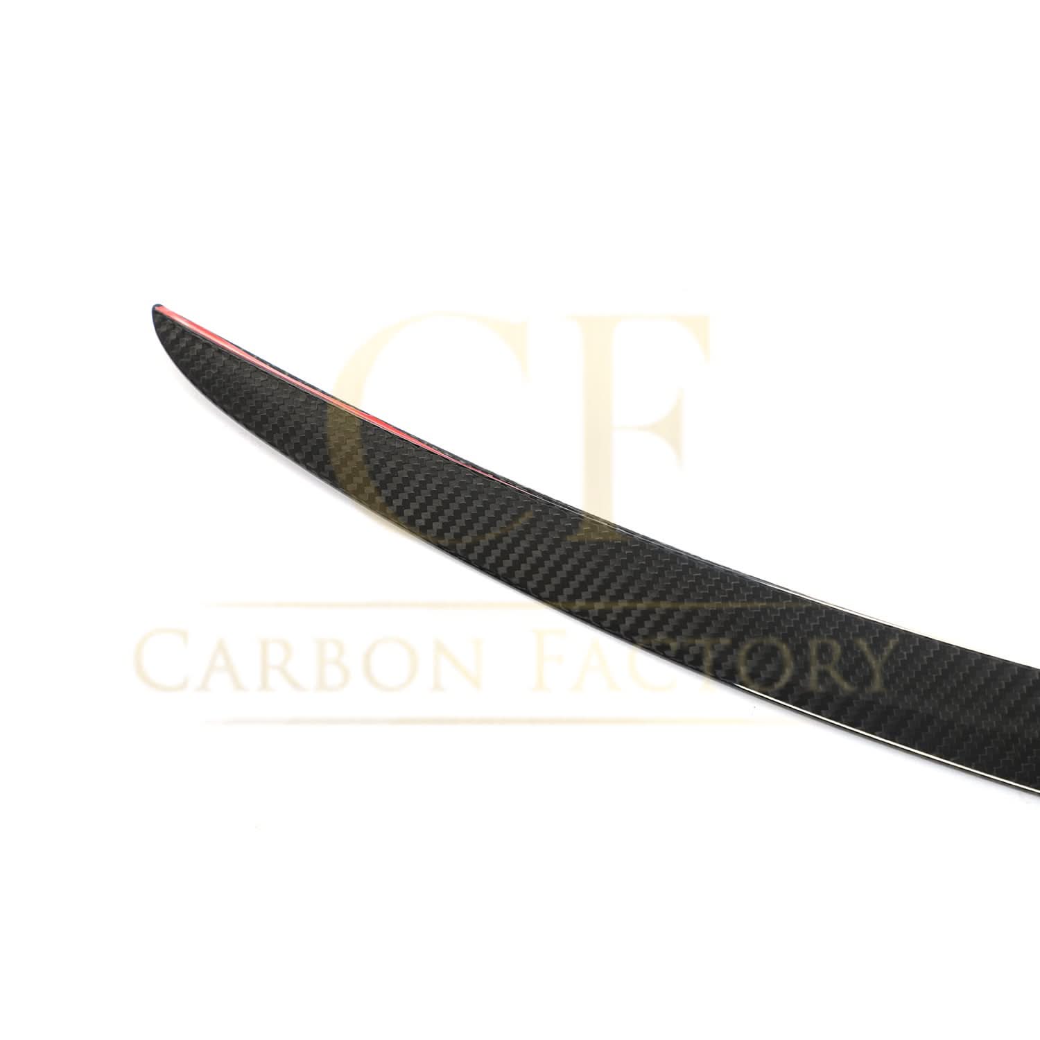 OEM Style Matt Carbon Fibre Boot Spoiler for Tesla Model S 13-Present