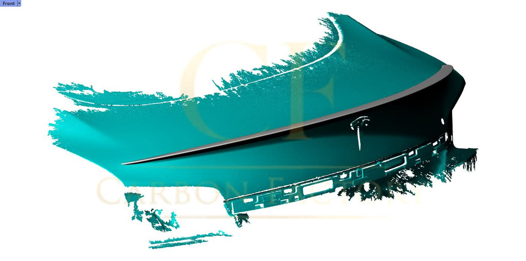 OEM Style Matt Carbon Fibre Boot Spoiler for Tesla Model S 13-Present