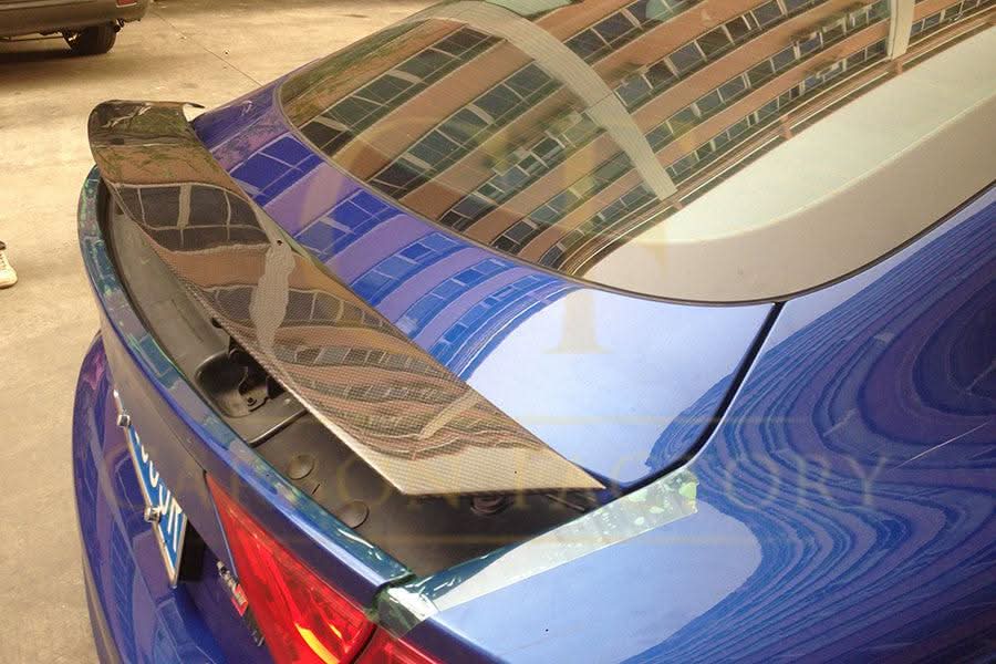 P Style Carbon Fibre Boot Spoiler for Audi 4G A7 S7 10-18
