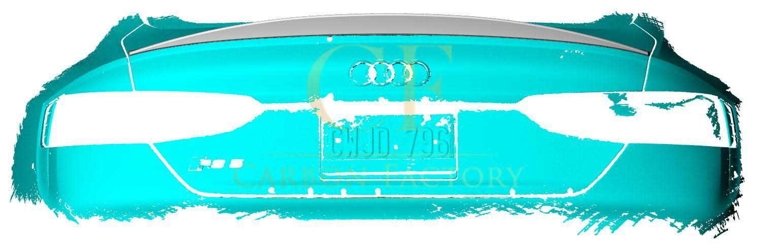 P Style Carbon Fibre Boot Spoiler for Audi A3 S3 RS3 Saloon 20-24
