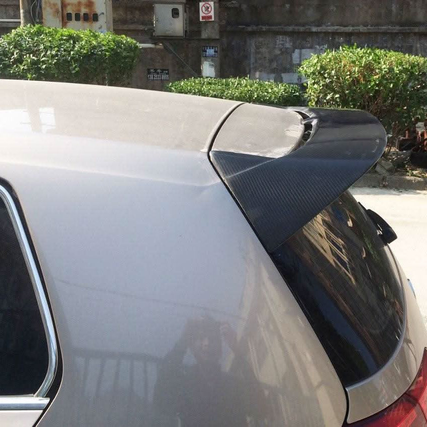 P Style Carbon Fibre Roof Spoiler for VW Golf MK7 14-20