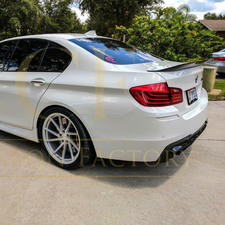 PSM Style Carbon Fibre Boot Spoiler for BMW 5 Series F10 inc M5 10-17