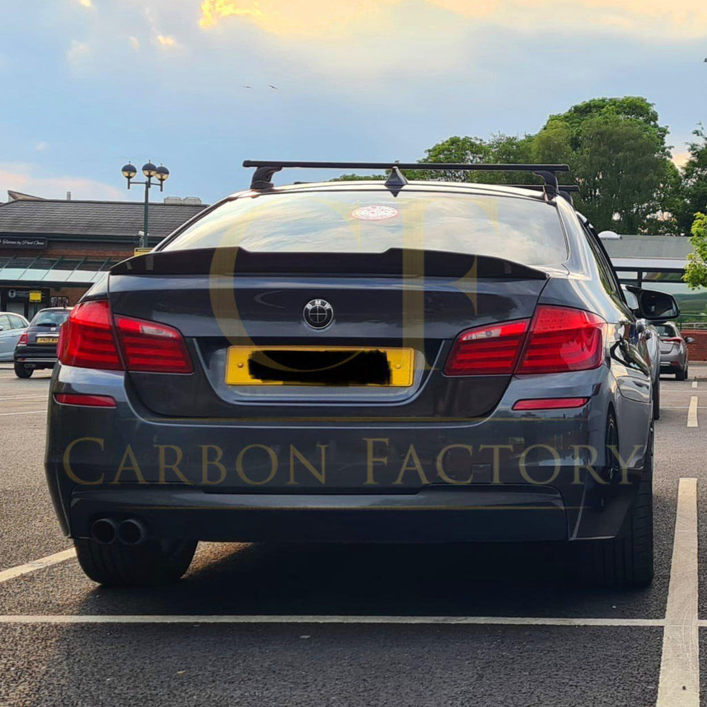 PSM Style Carbon Fibre Boot Spoiler for BMW 5 Series F10 inc M5 10-17