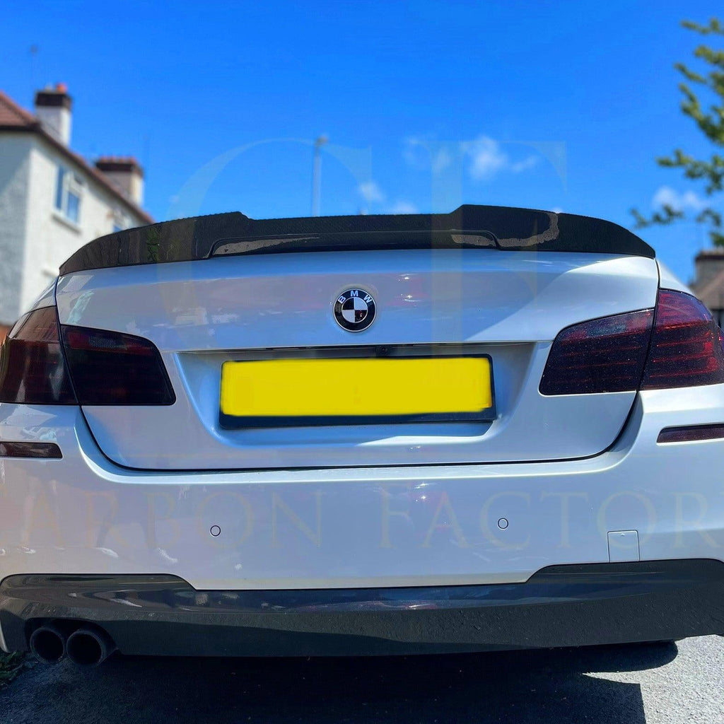 PSM Style Carbon Fibre Boot Spoiler for BMW 5 Series F10 inc M5 10-17
