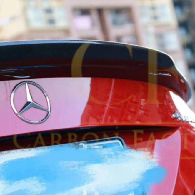 PSM Style Carbon Fibre Boot Spoiler for Mercedes Benz W117 CLA 13-19