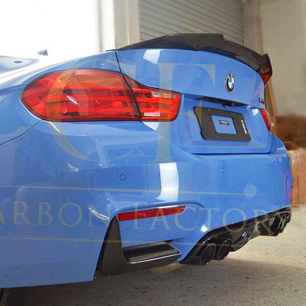 PSM Style Pre-Preg Carbon Fibre Boot Spoiler for BMW F82 M4 Coupe 14-20