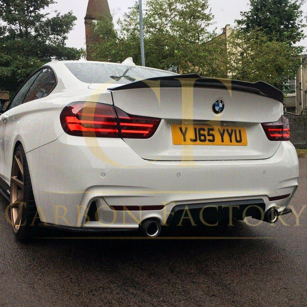 PSM Style Pre-Preg Carbon Fibre Boot Spoiler for BMW F82 M4 Coupe 14-20