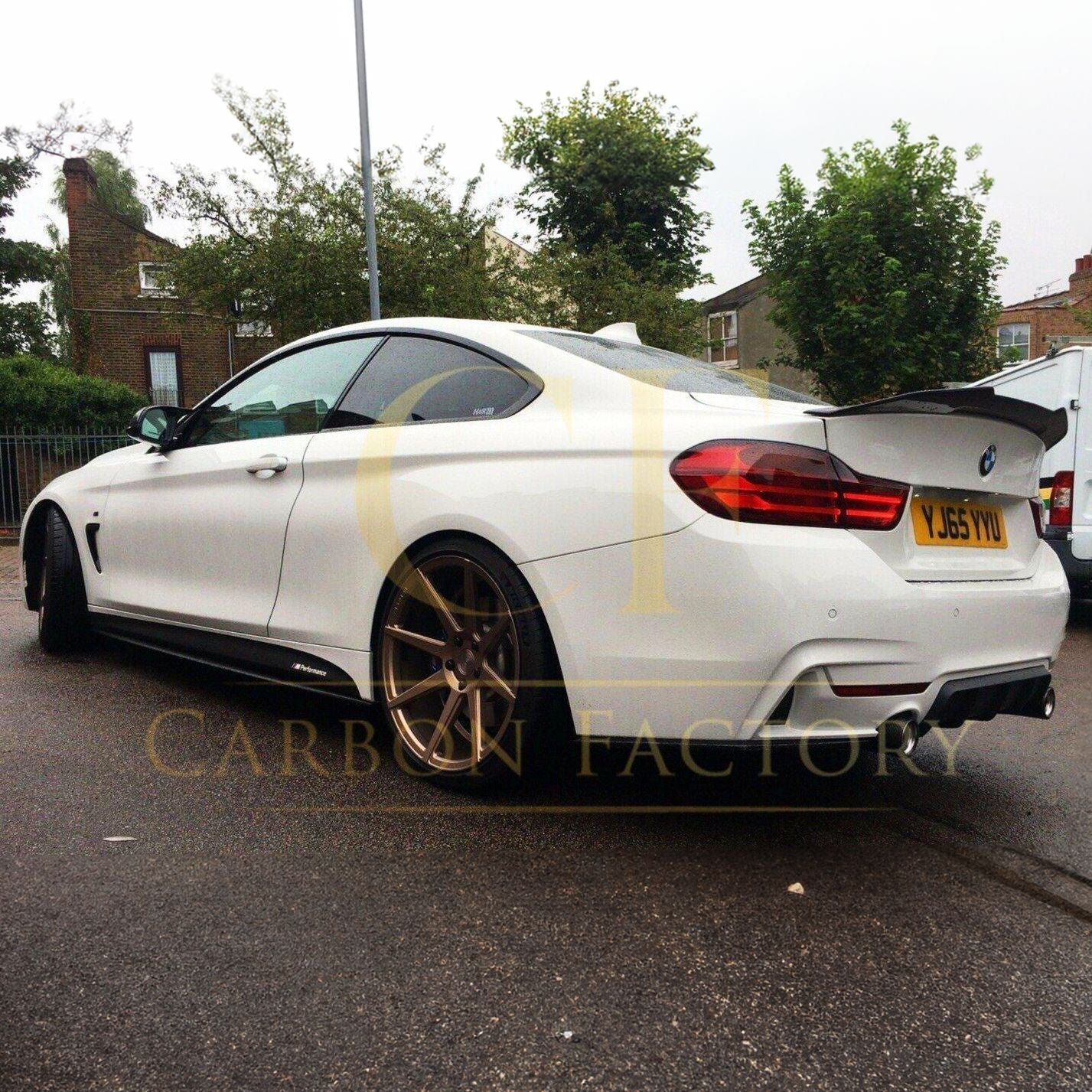 PSM Style Pre-Preg Carbon Fibre Boot Spoiler for BMW F82 M4 Coupe 14-20